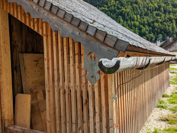 Wood Gutter Installation in Clarkston