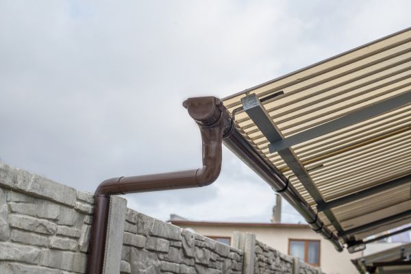 Plastic Downspout Installation in Clarkston