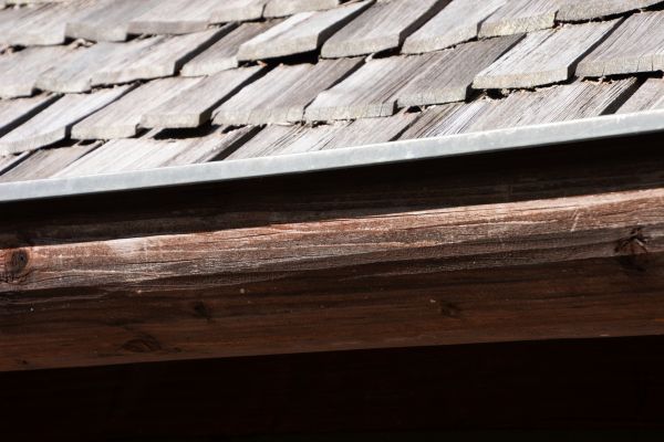 Wood Rain Gutter Installation in Clarkston